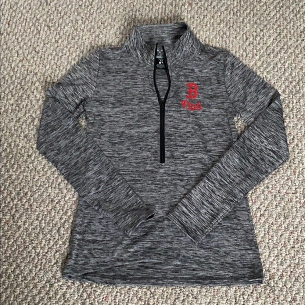 Victoria’s Secret PINK Red Sox Half Zip